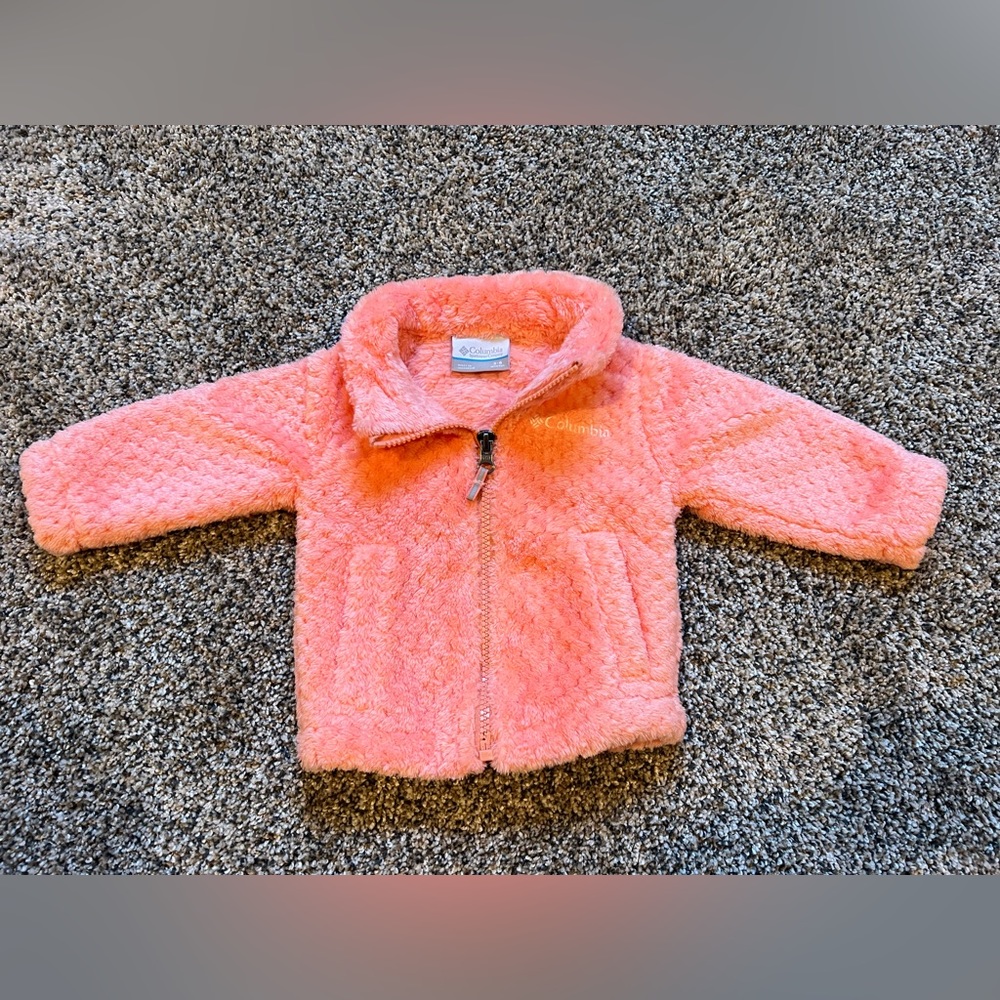 Baby Girls Columbia Fleece Zip Up